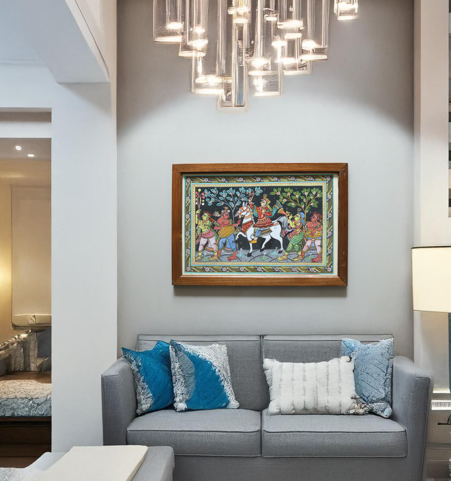 Patachitra Painting Wallart Hanging
