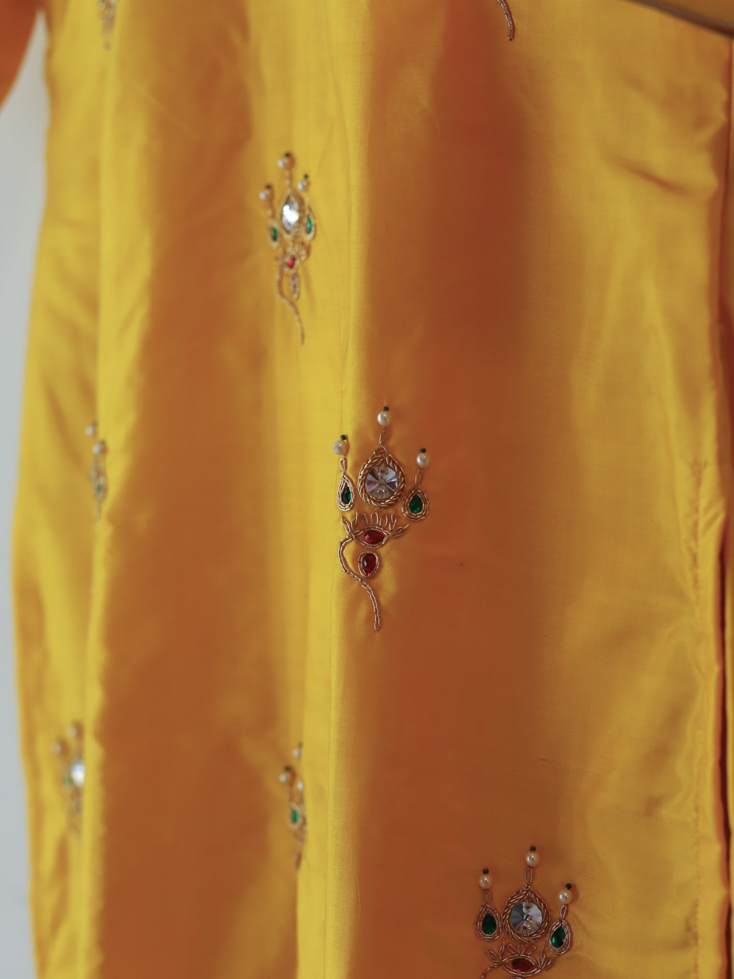 Bengal Hand Embroidered Silk Kurti