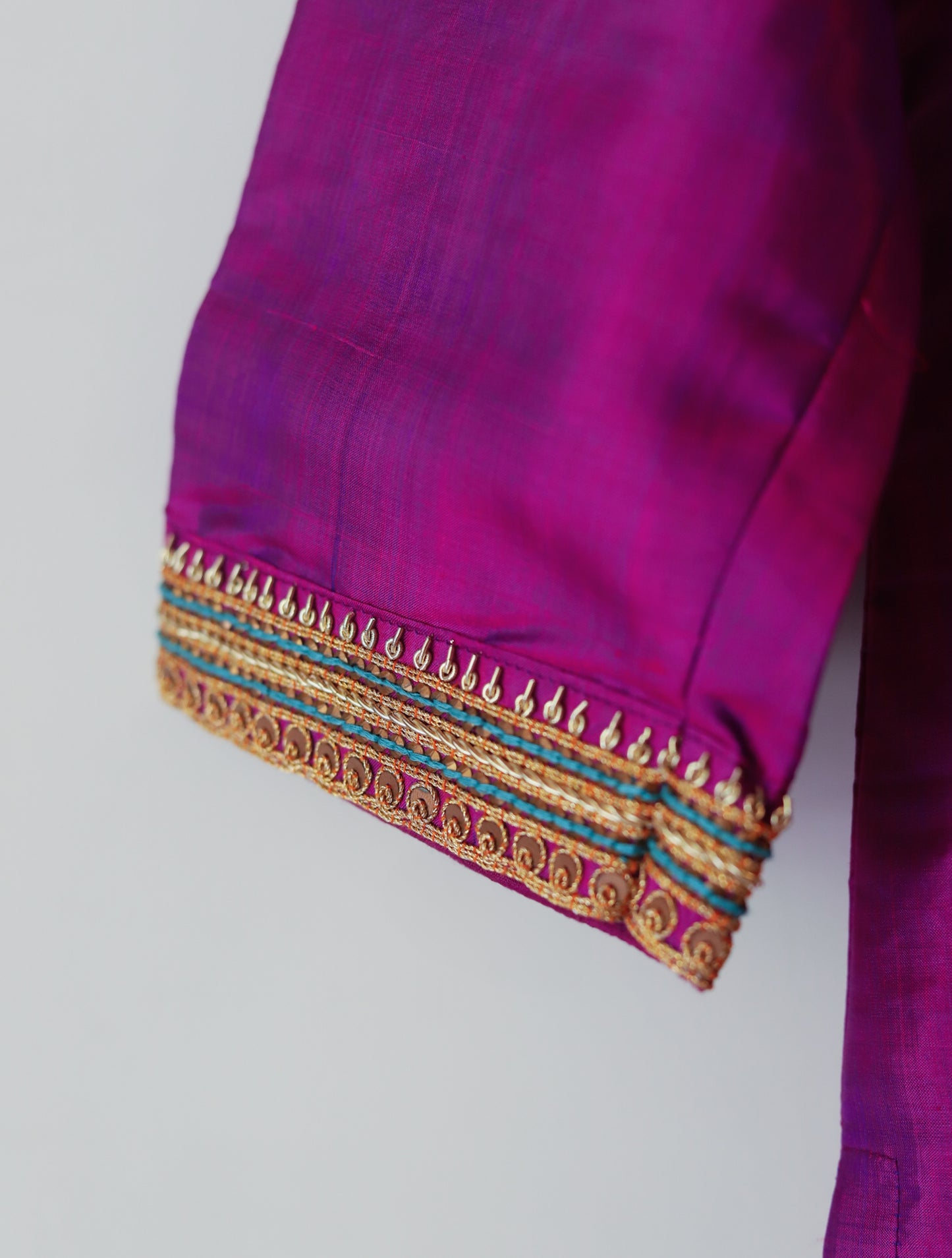 Bengal Hand Embroidered Silk Kurti
