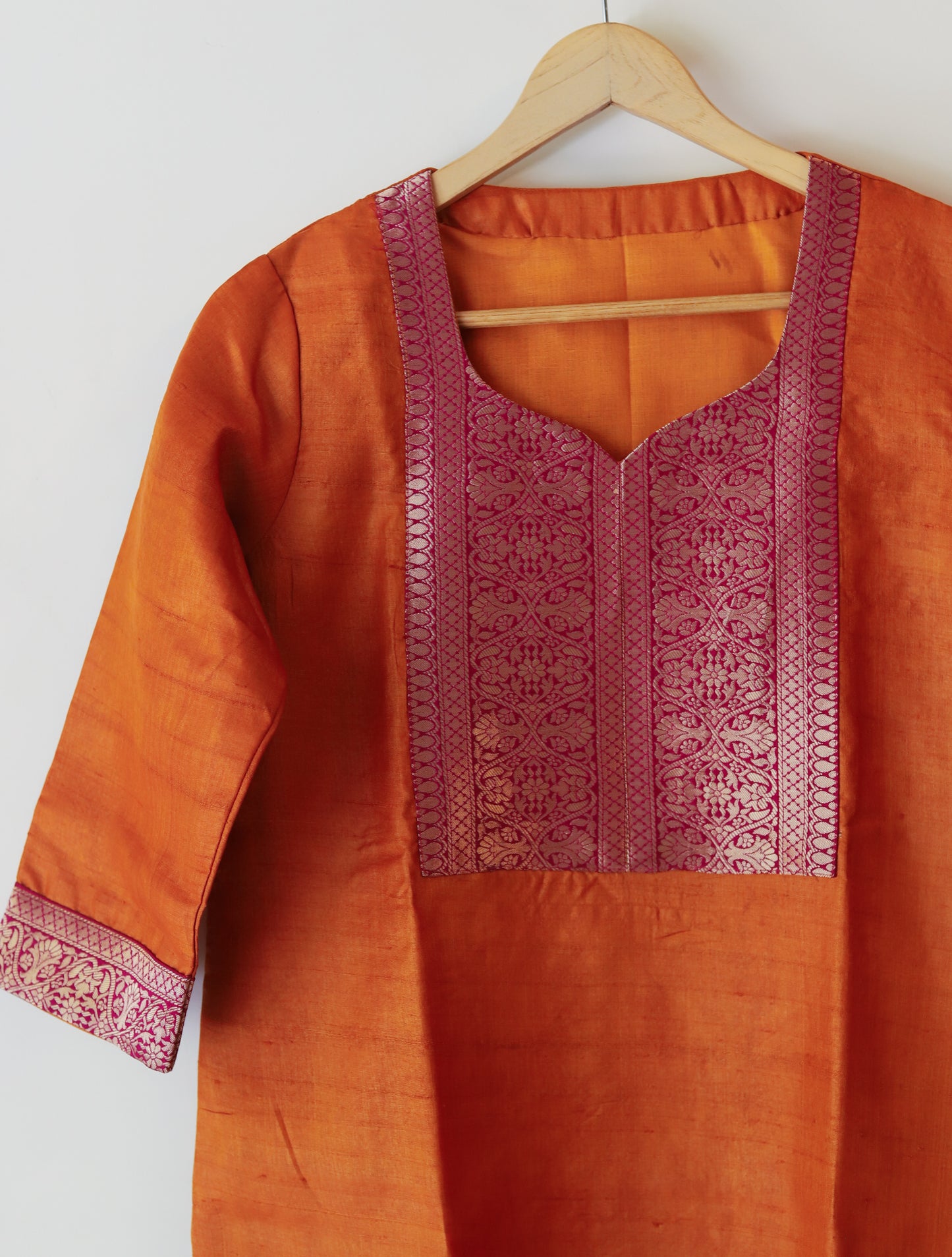 Bengal Raw Tussar Silk Kurti