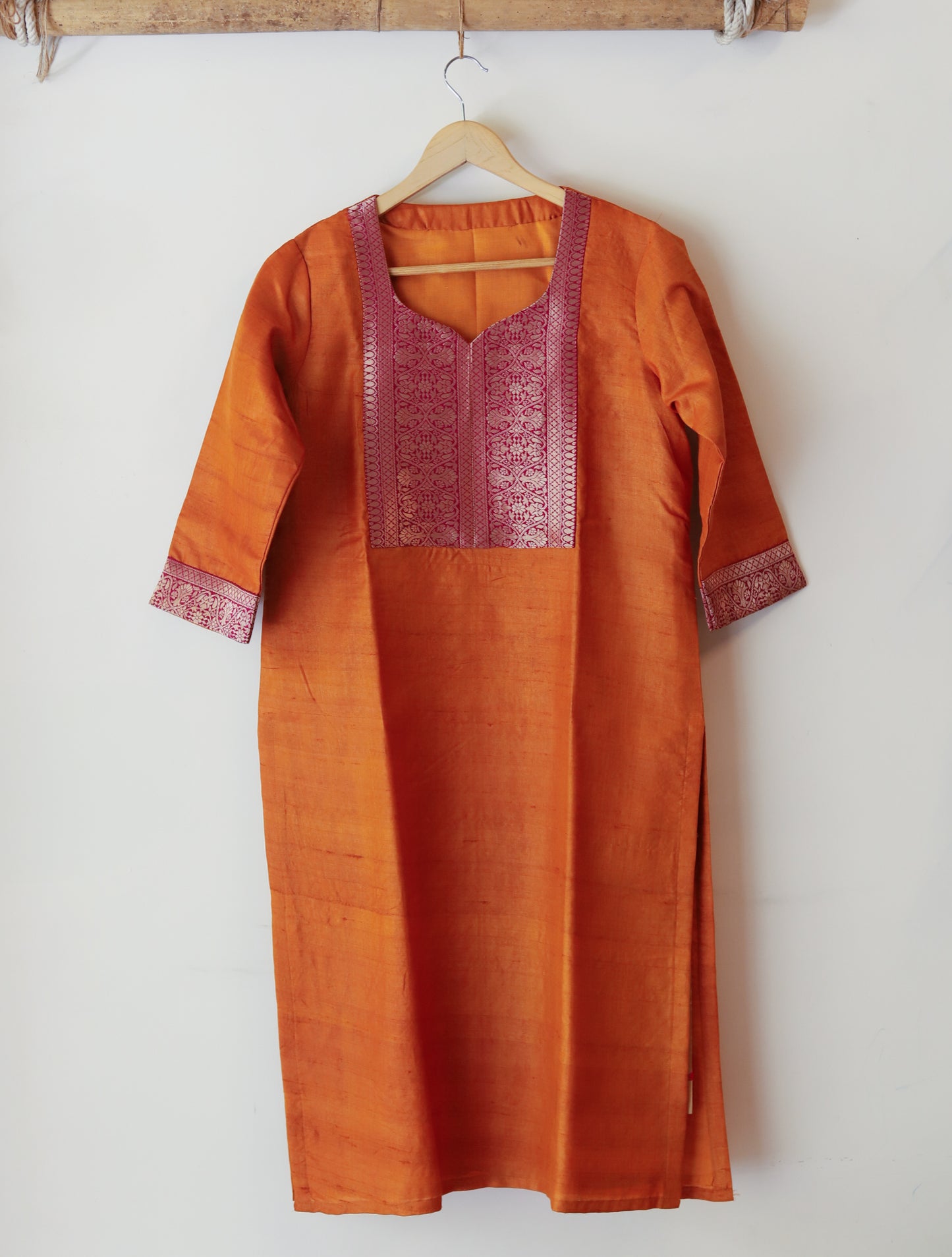 Bengal Raw Tussar Silk Kurti