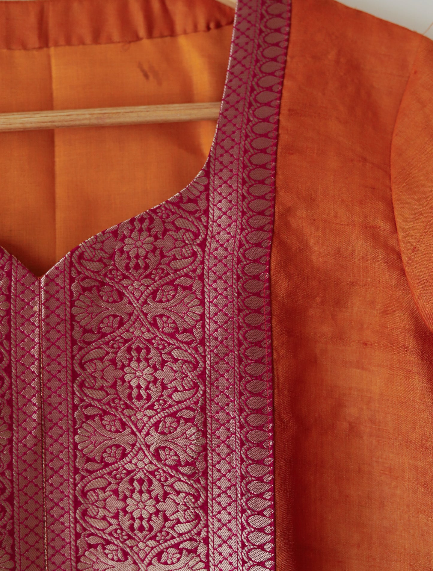 Bengal Raw Tussar Silk Kurti