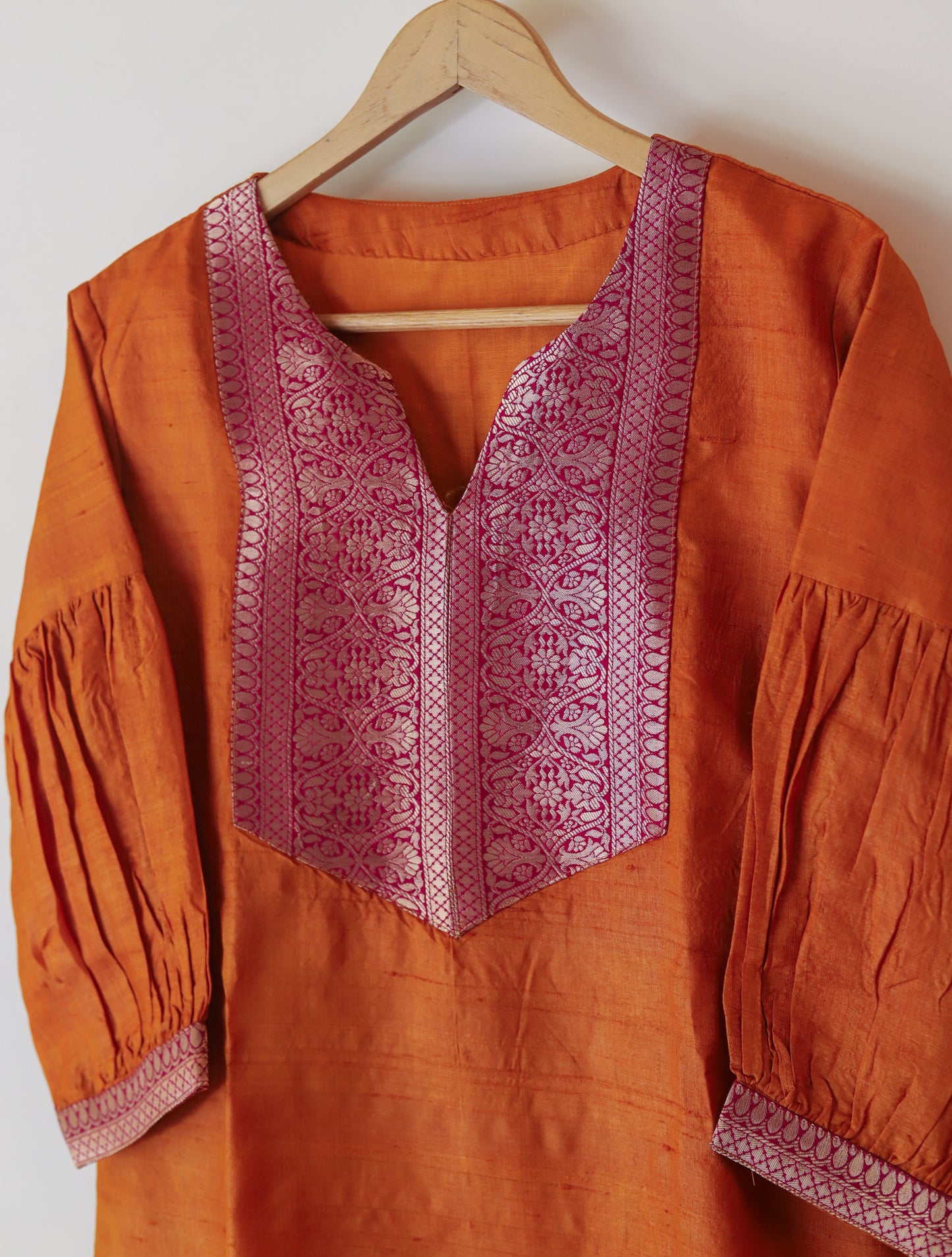 Bengal Raw Tussar Silk Kurti