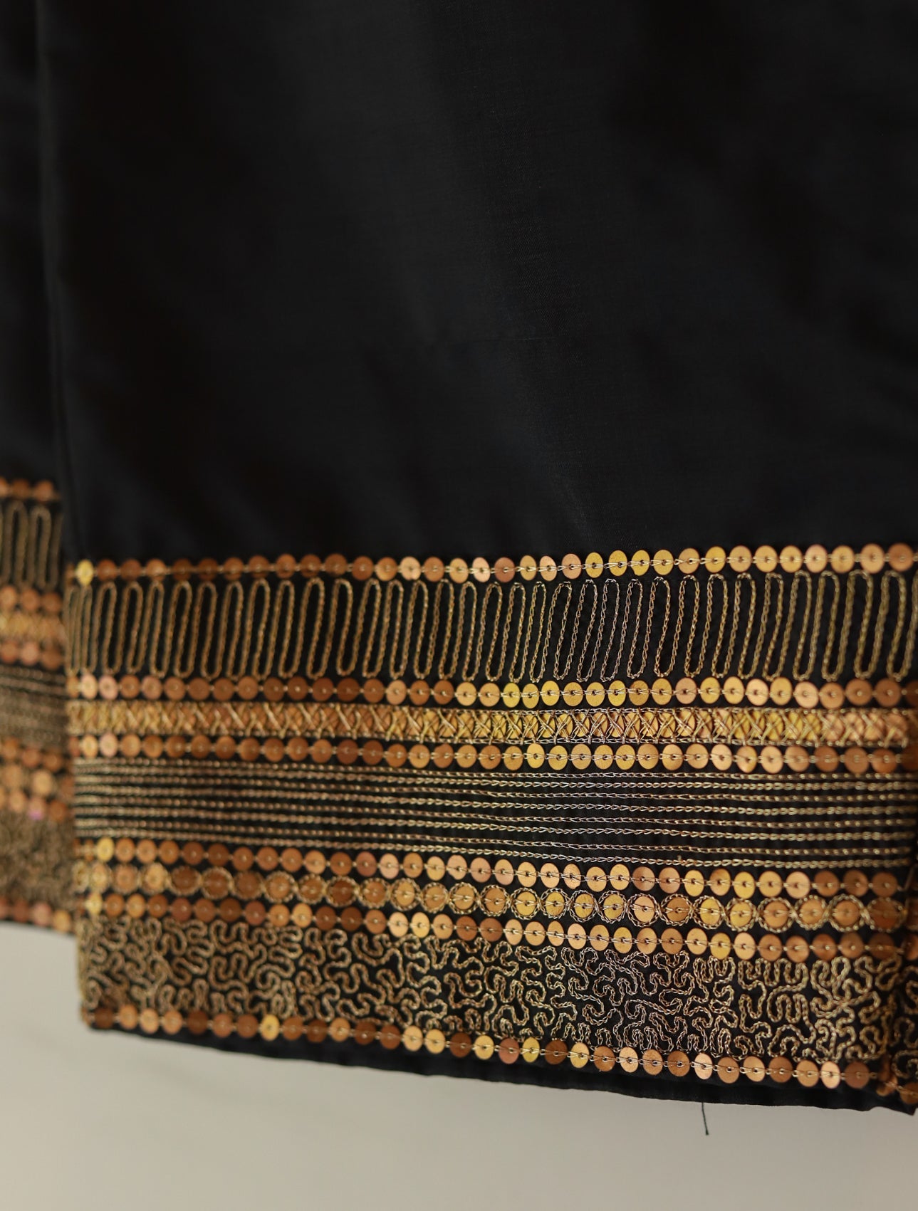 Bengal Hand Embroidered Silk Top Bottom