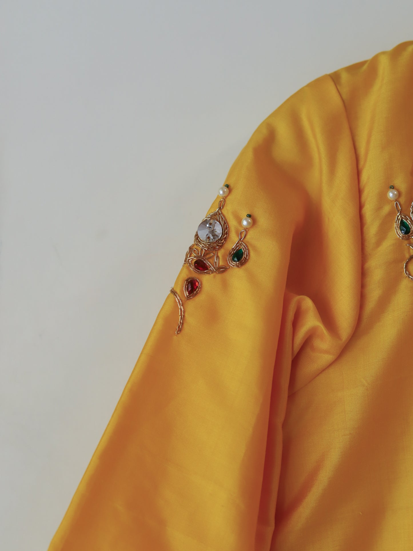 Bengal Hand Embroidered Silk Kurti