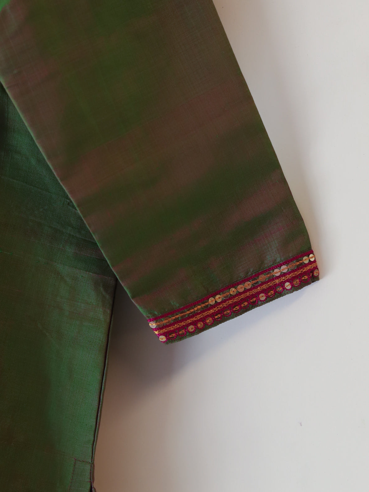 Bengal Hand Embroidered Silk Top
