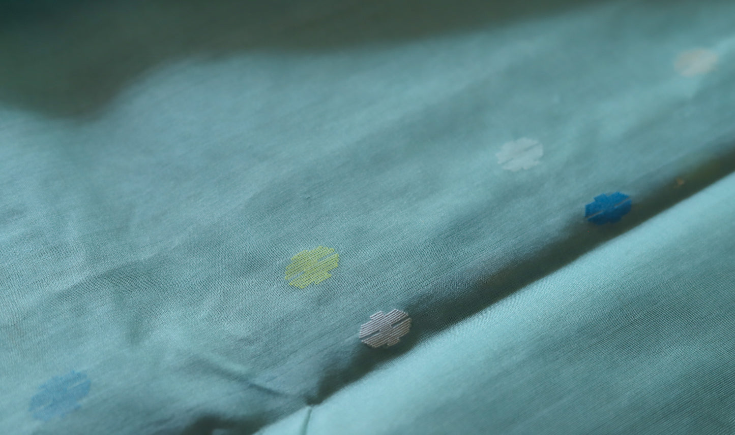 Handwoven Bengal Muslin Saree