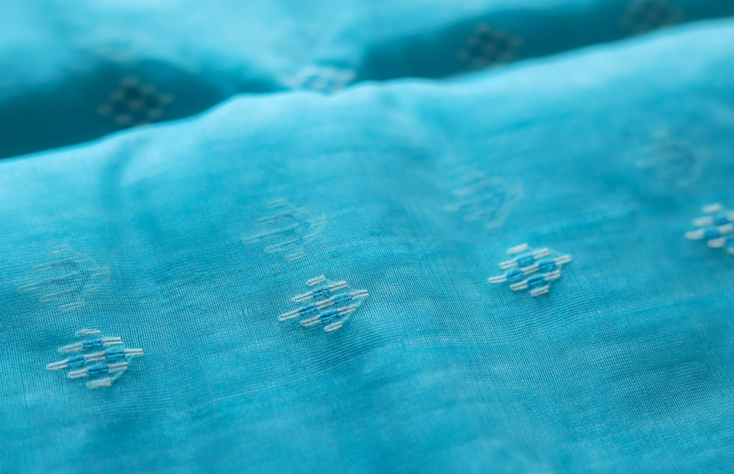 Handwoven Bengal Muslin Saree