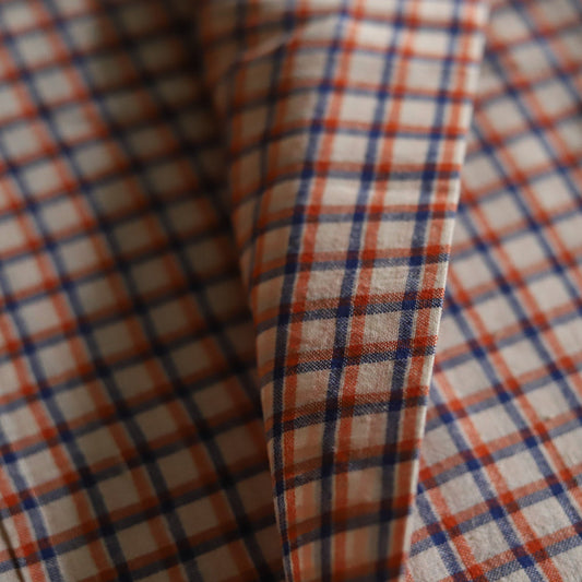 Bengal's Handwoven Cotton Check Fabric/ Yardage