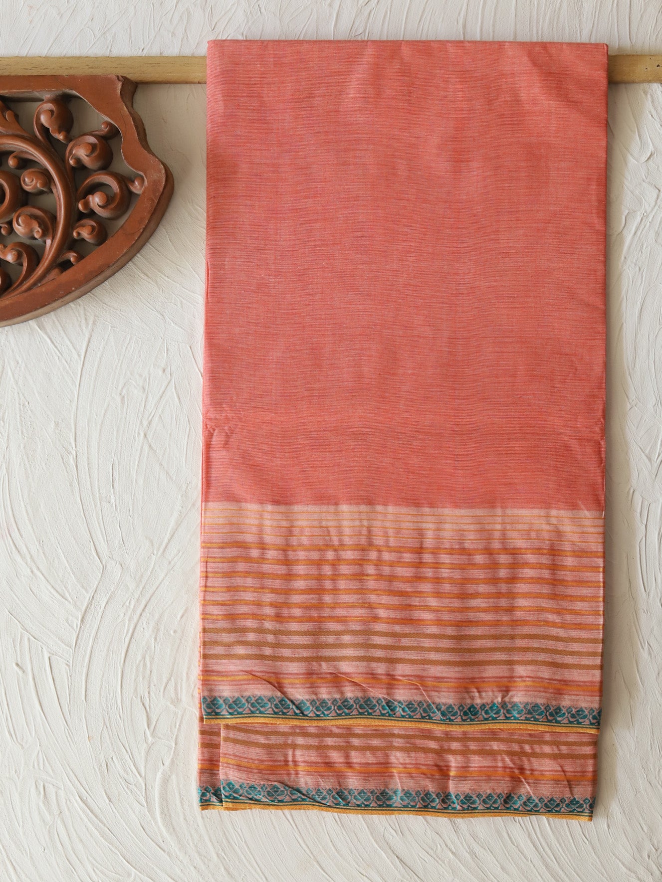 Bengal Handwoven Tangail Dhoti (Dhuti)