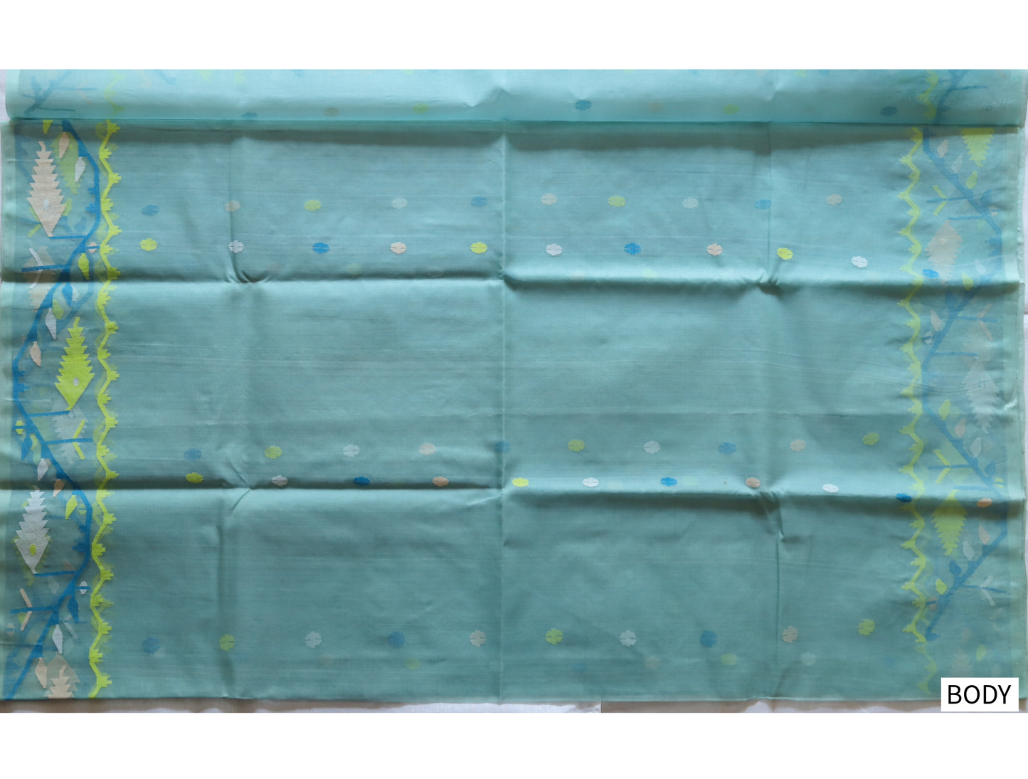 Handwoven Bengal Muslin Saree