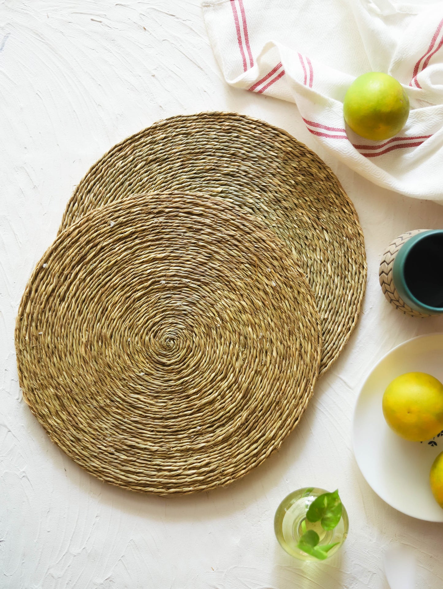 Bengal Handcrafted Grass Table Mat Set