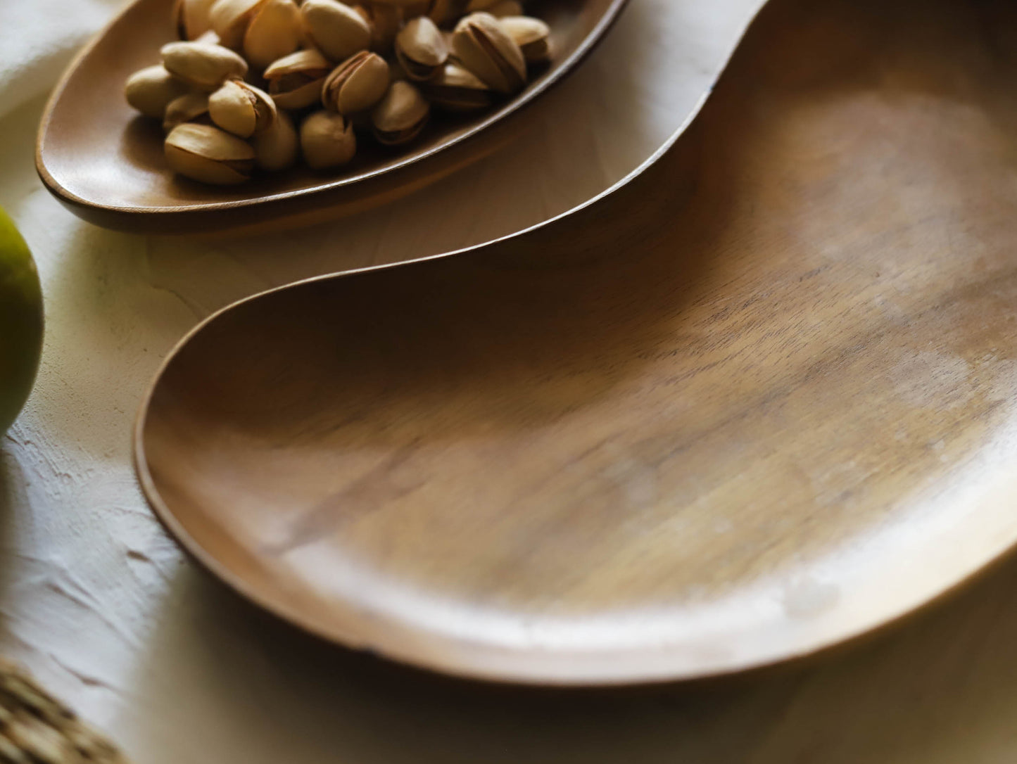 Bengal Handcrafted Wooden Tray Set