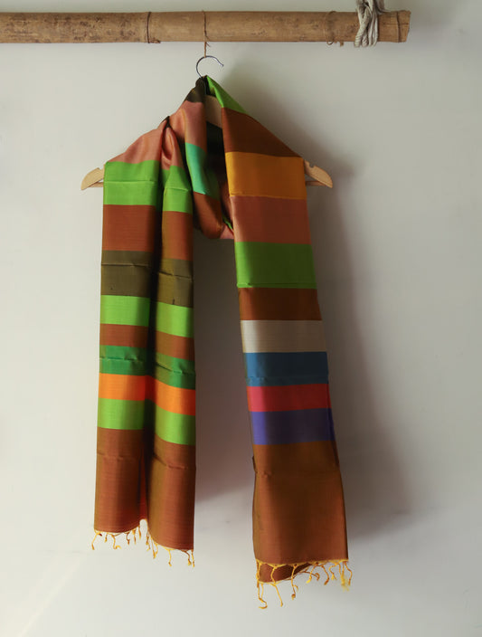 Bengal Handwoven Pure Silk Stole