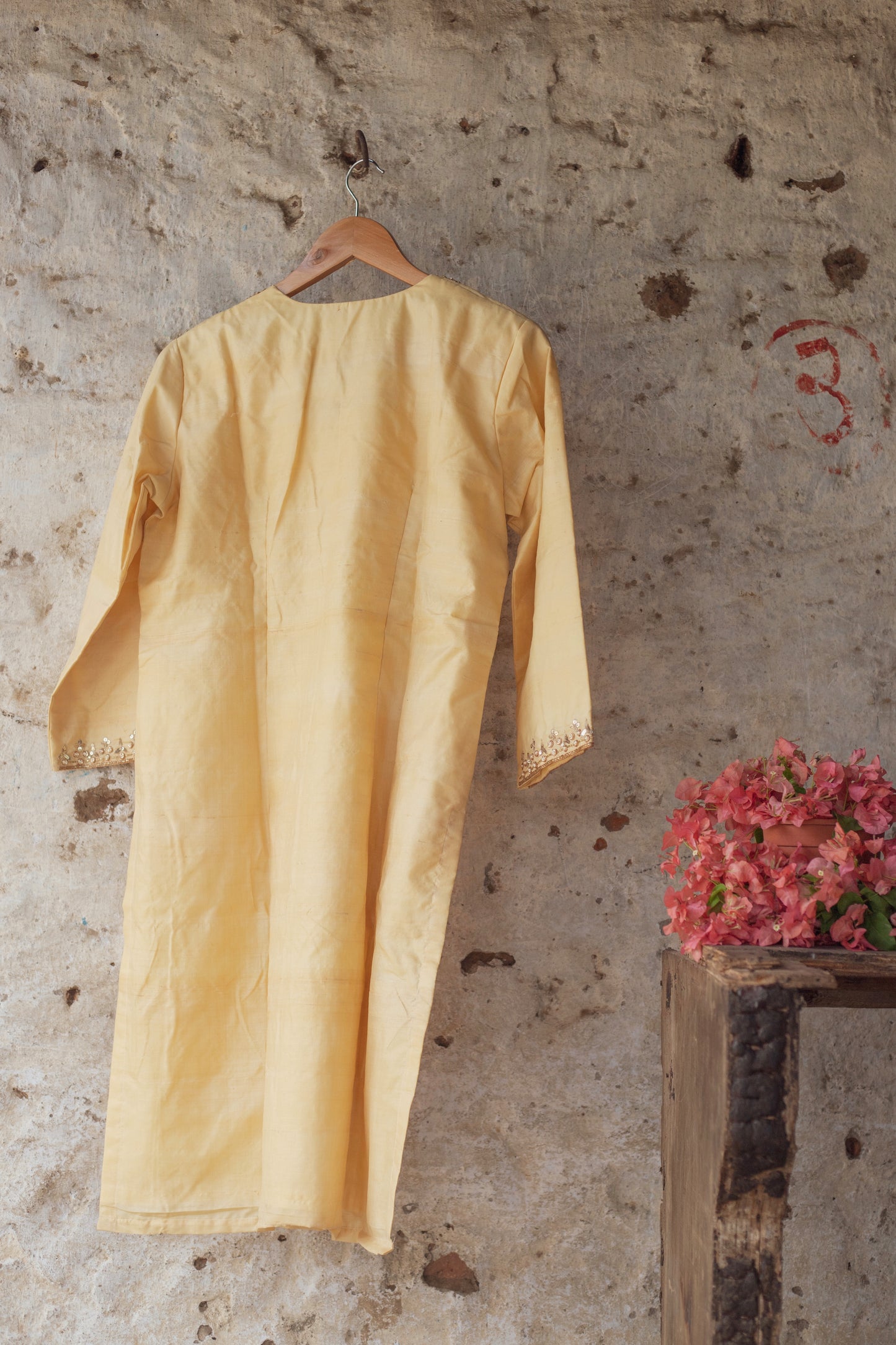 Bengal Hand Embroidered Silk Kurti