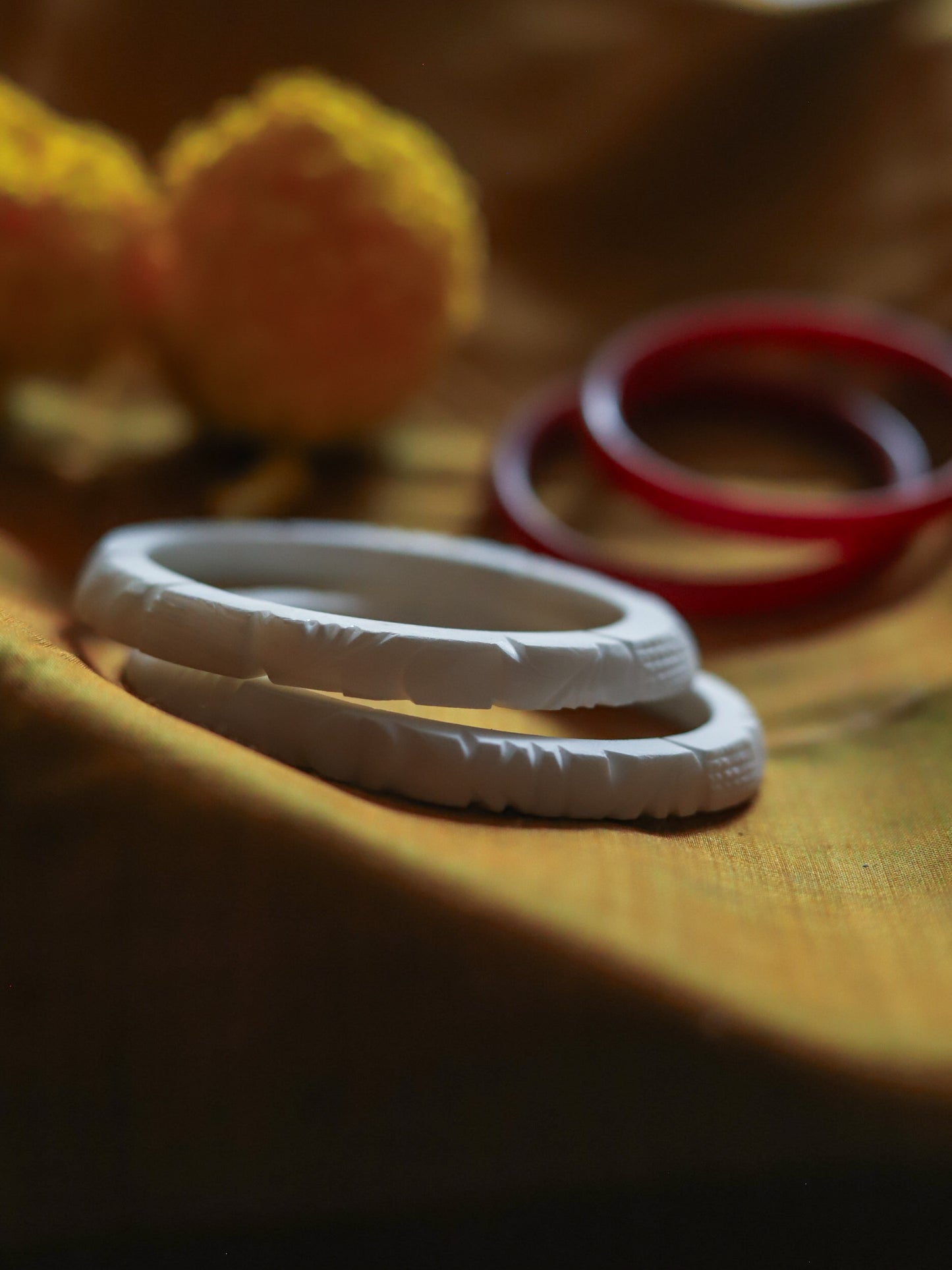 Handcarved Shakha Pola (2.4 Inch)
