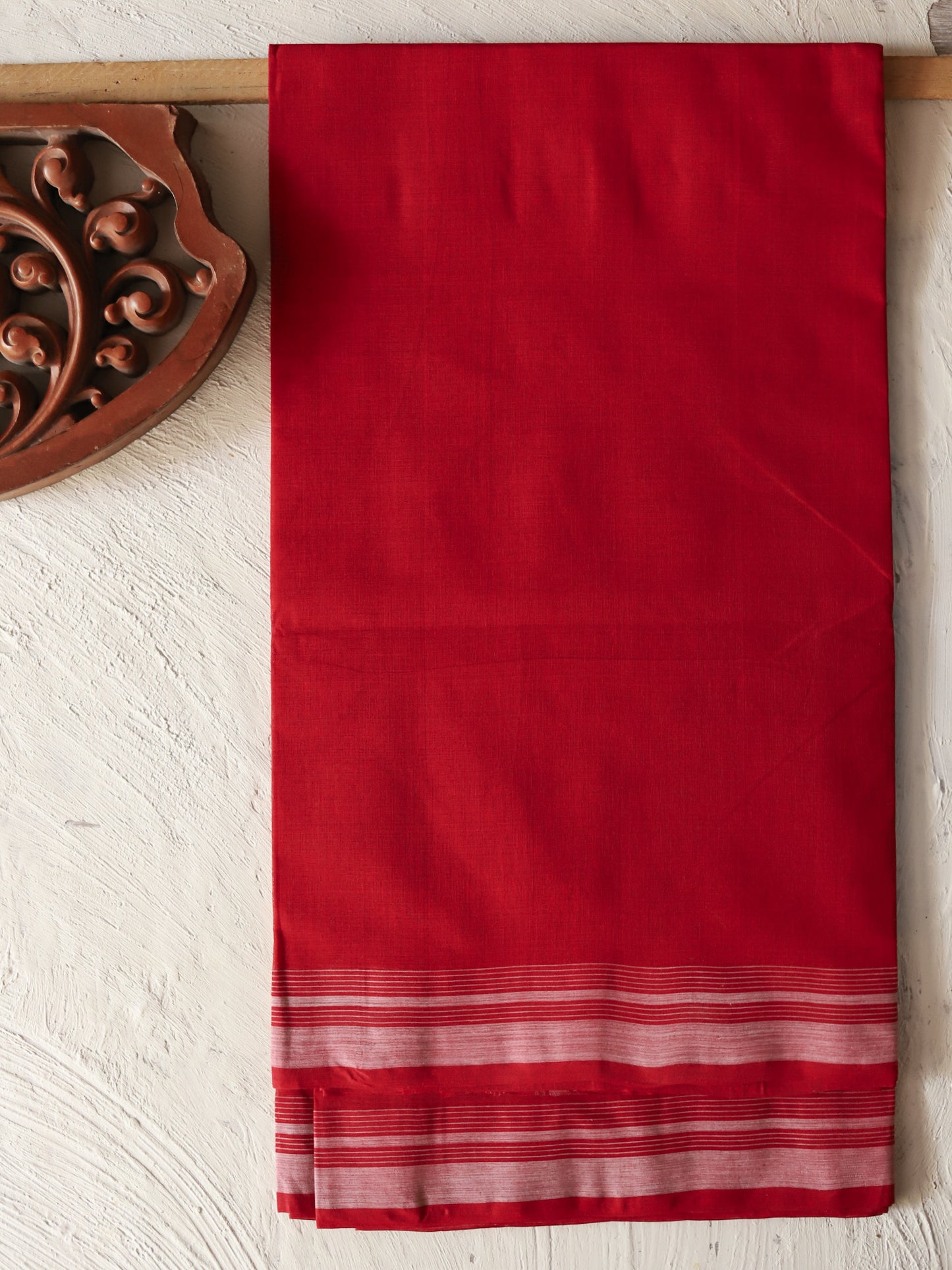 Bengal Handwoven Tangail Dhoti (Dhuti)