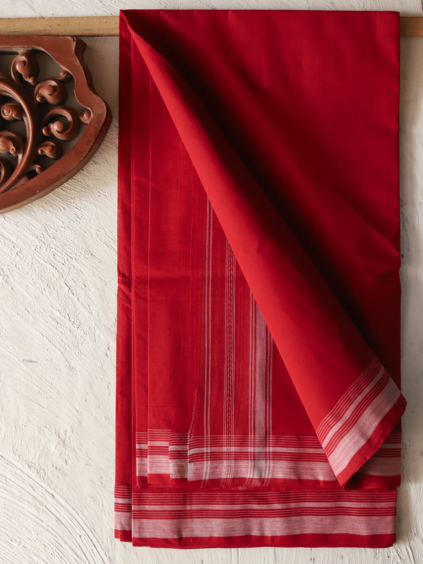 Bengal Handwoven Tangail Dhoti (Dhuti)
