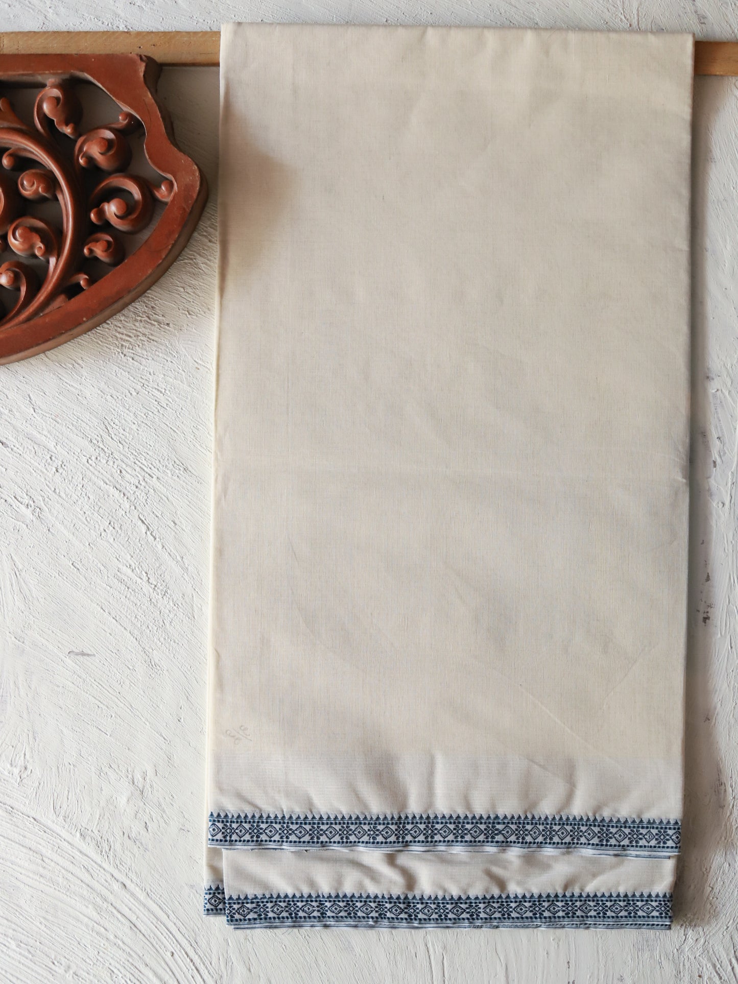 Bengal Handwoven Tangail Dhoti (Dhuti)