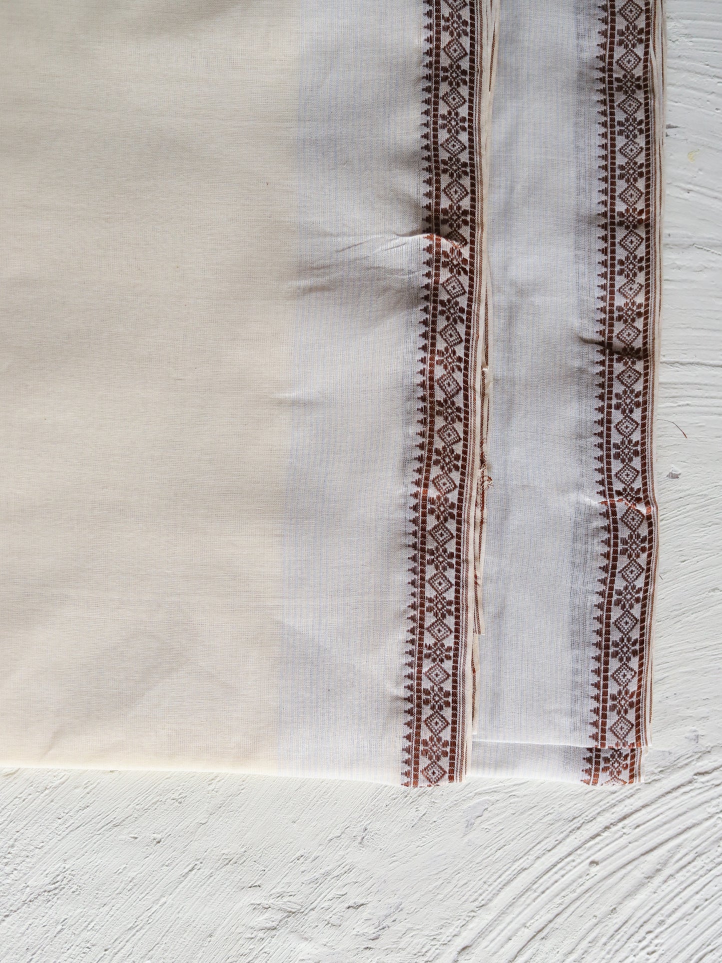 Bengal Handwoven Tangail Dhoti (Dhuti)