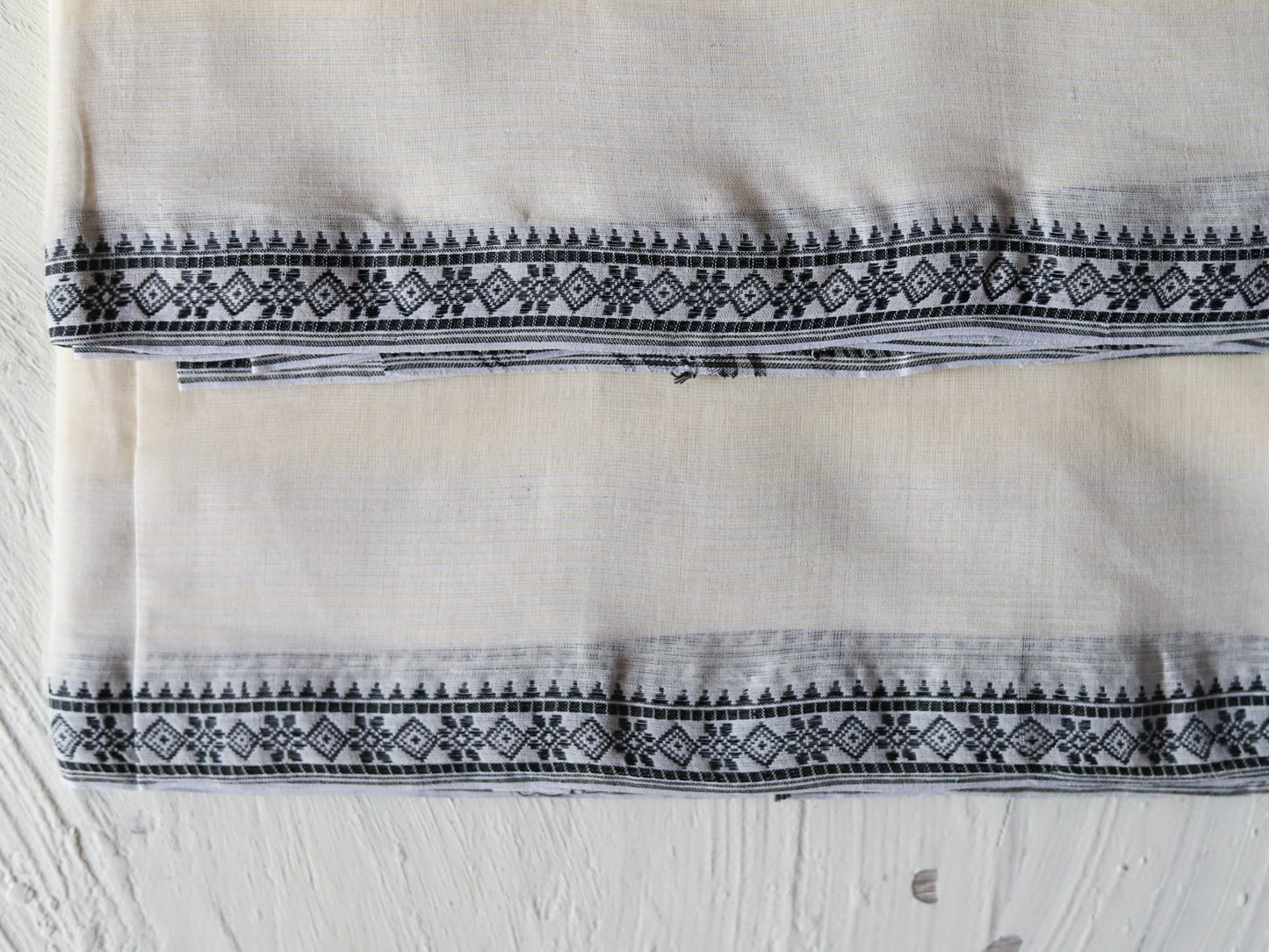 Bengal Handwoven Tangail Dhoti (Dhuti)