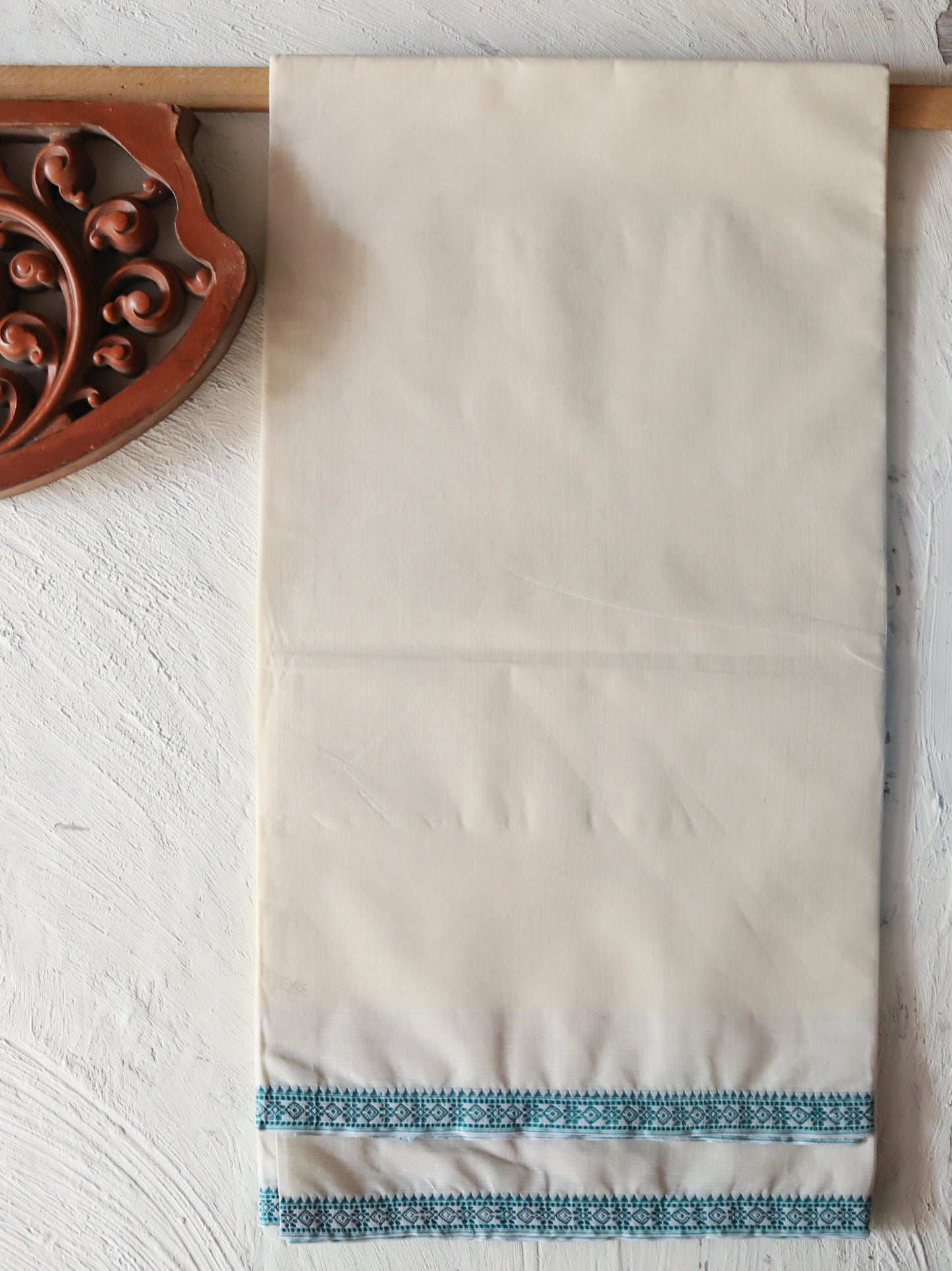 Bengal Handwoven Tangail Dhoti (Dhuti)