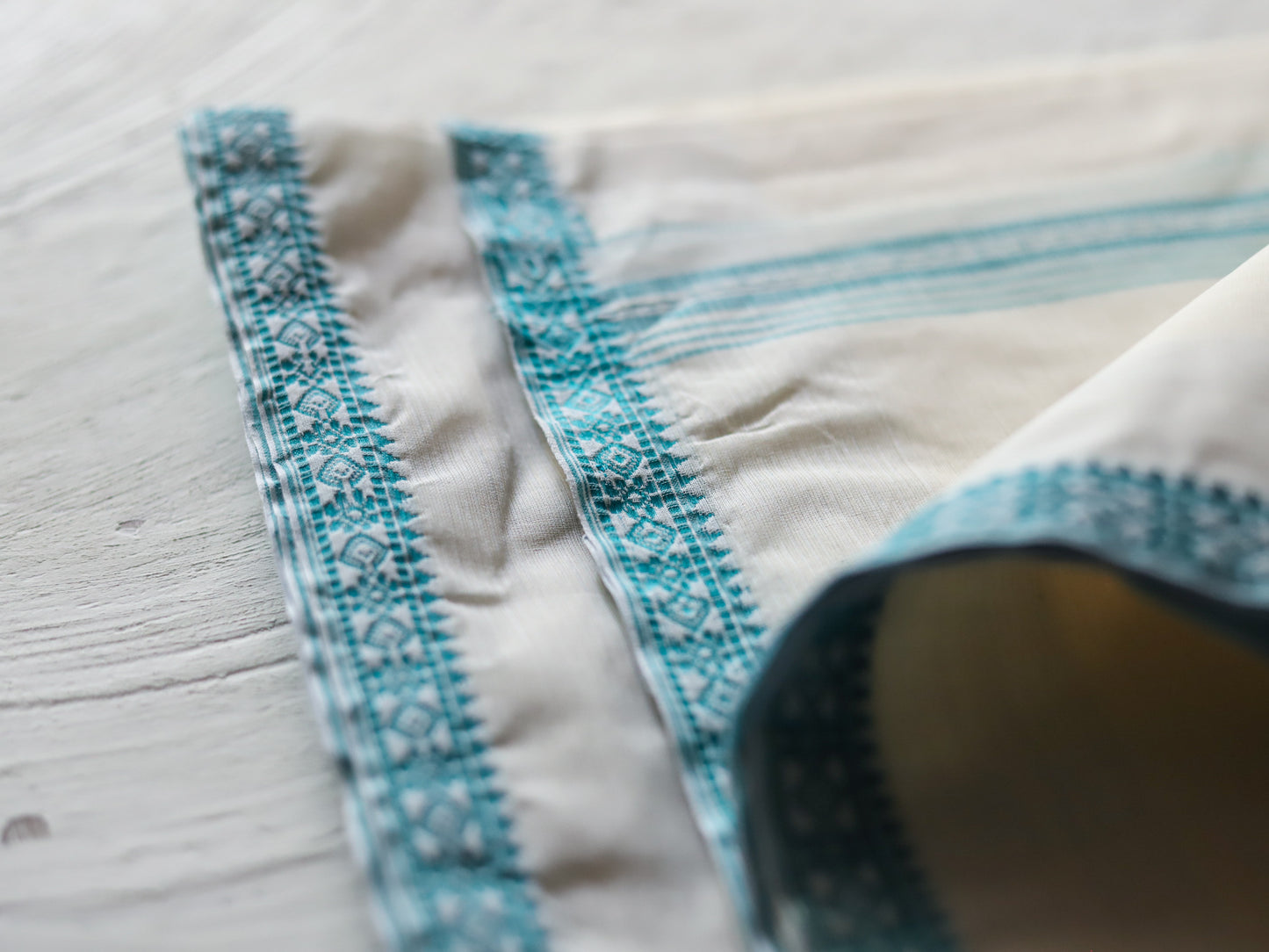 Bengal Handwoven Tangail Dhoti (Dhuti)