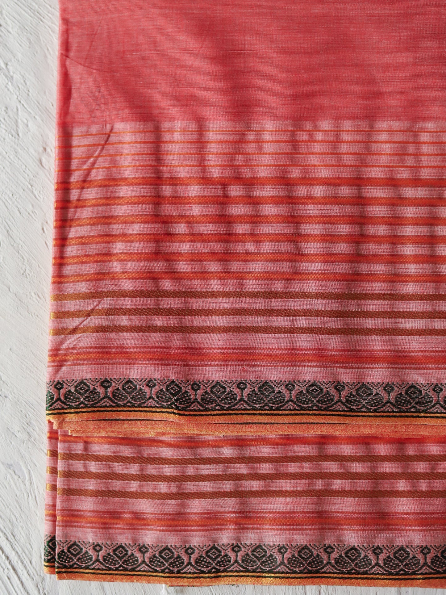 Bengal Handwoven Tangail Dhoti (Dhuti)