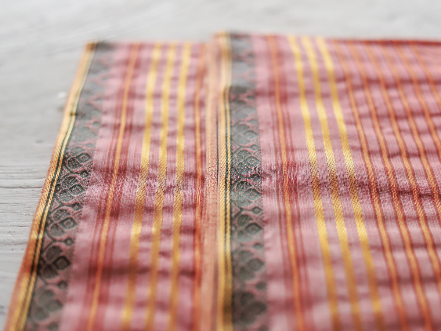 Bengal Handwoven Tangail Dhoti (Dhuti)