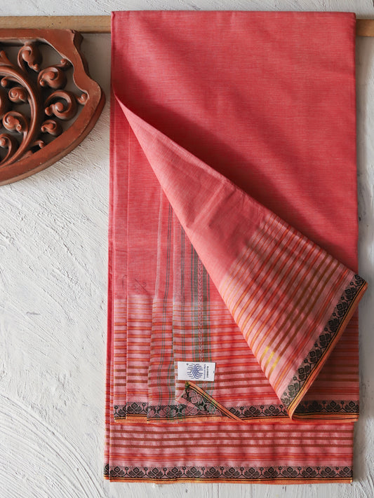 Bengal Handwoven Tangail Dhoti (Dhuti)