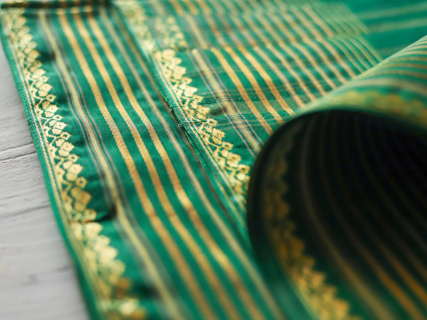 Bengal Handwoven Tangail Dhoti (Dhuti)