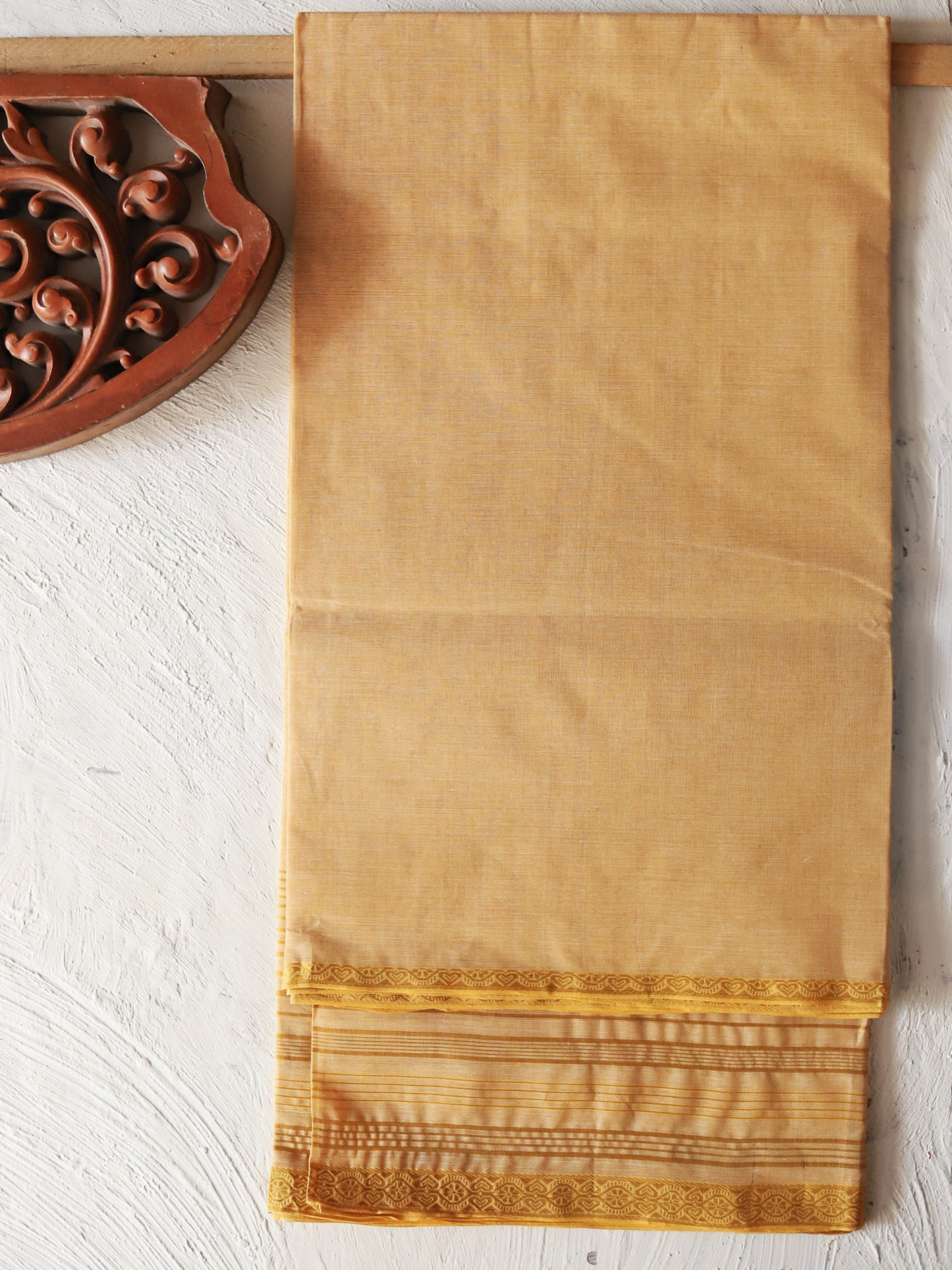 Bengal Handwoven Tangail Dhoti (Dhuti)