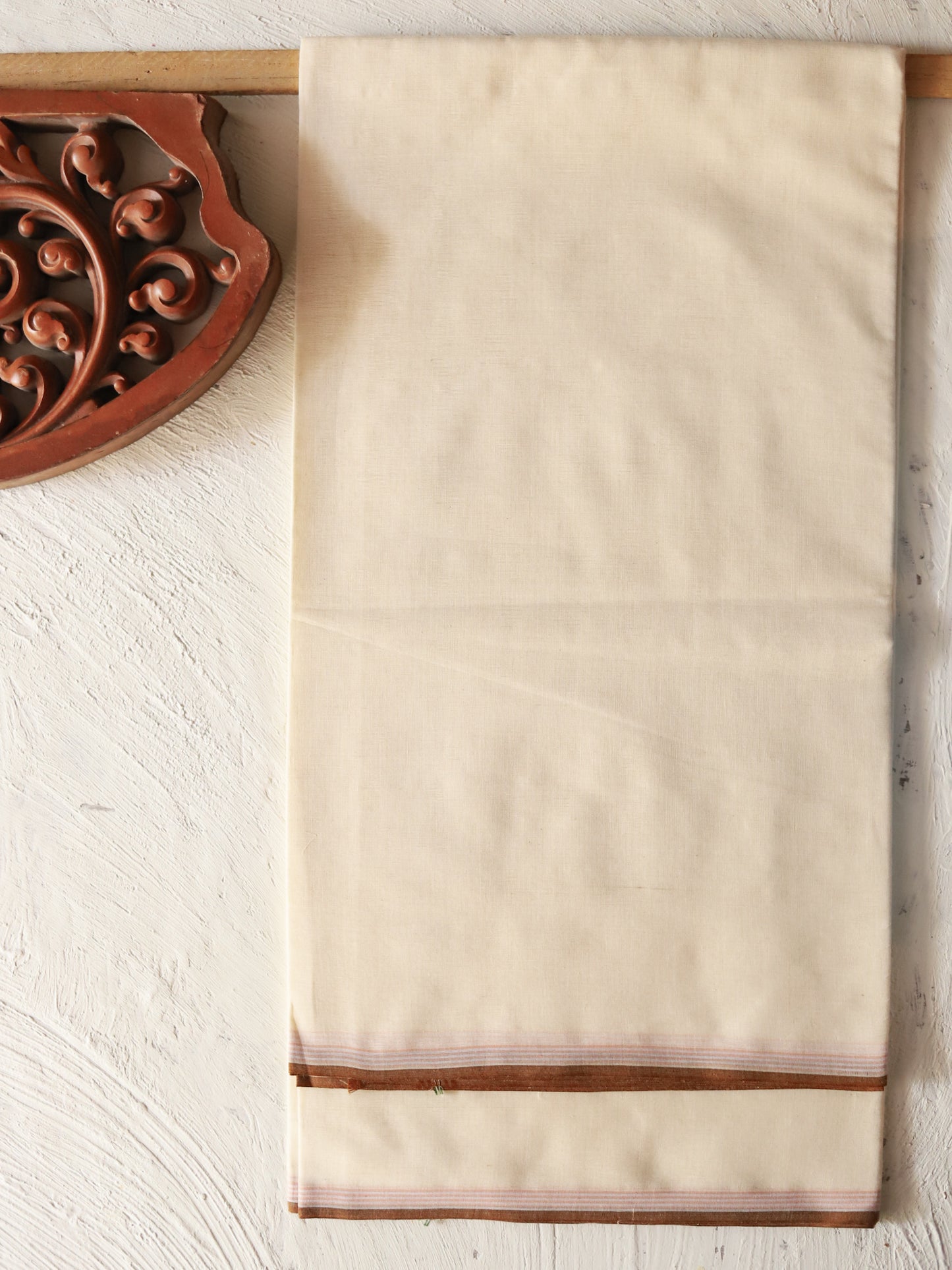 Bengal Handwoven Tangail Dhoti (Dhuti)