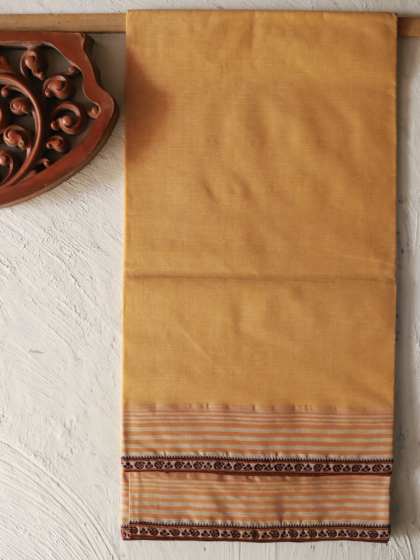 Bengal Handwoven Tangail Dhoti (Dhuti)