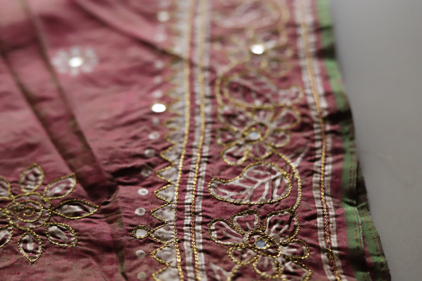 Handmade Calcutta Silk Saree