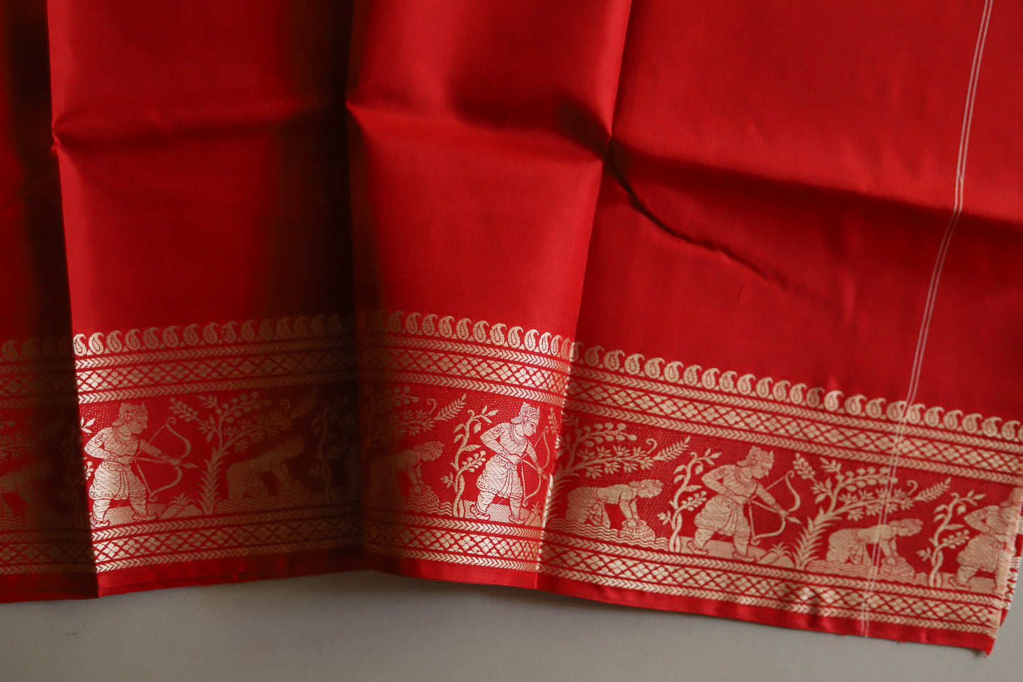 Bengal Handwoven Baluchari Silk Saree