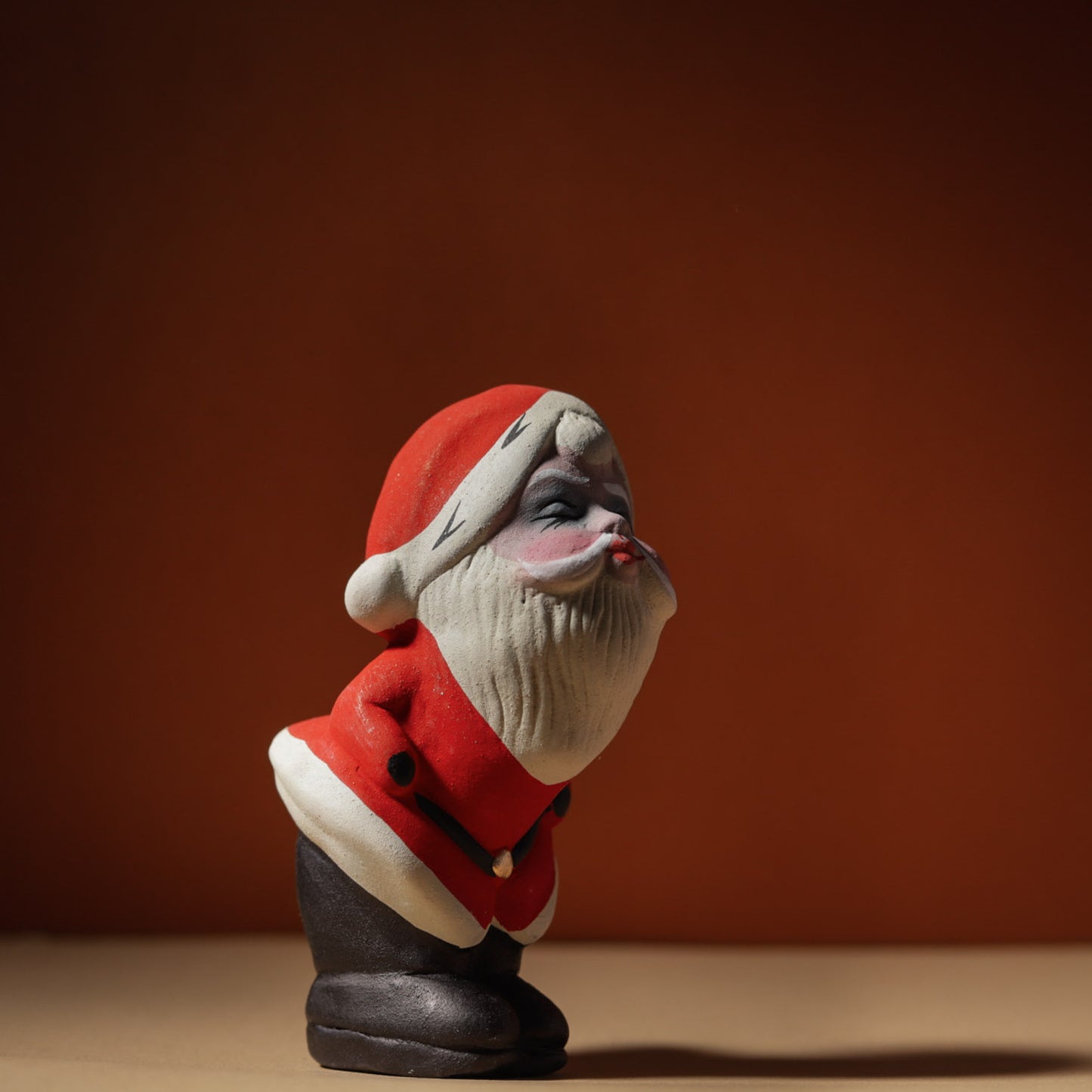 Bengal Clay Santa Miniature