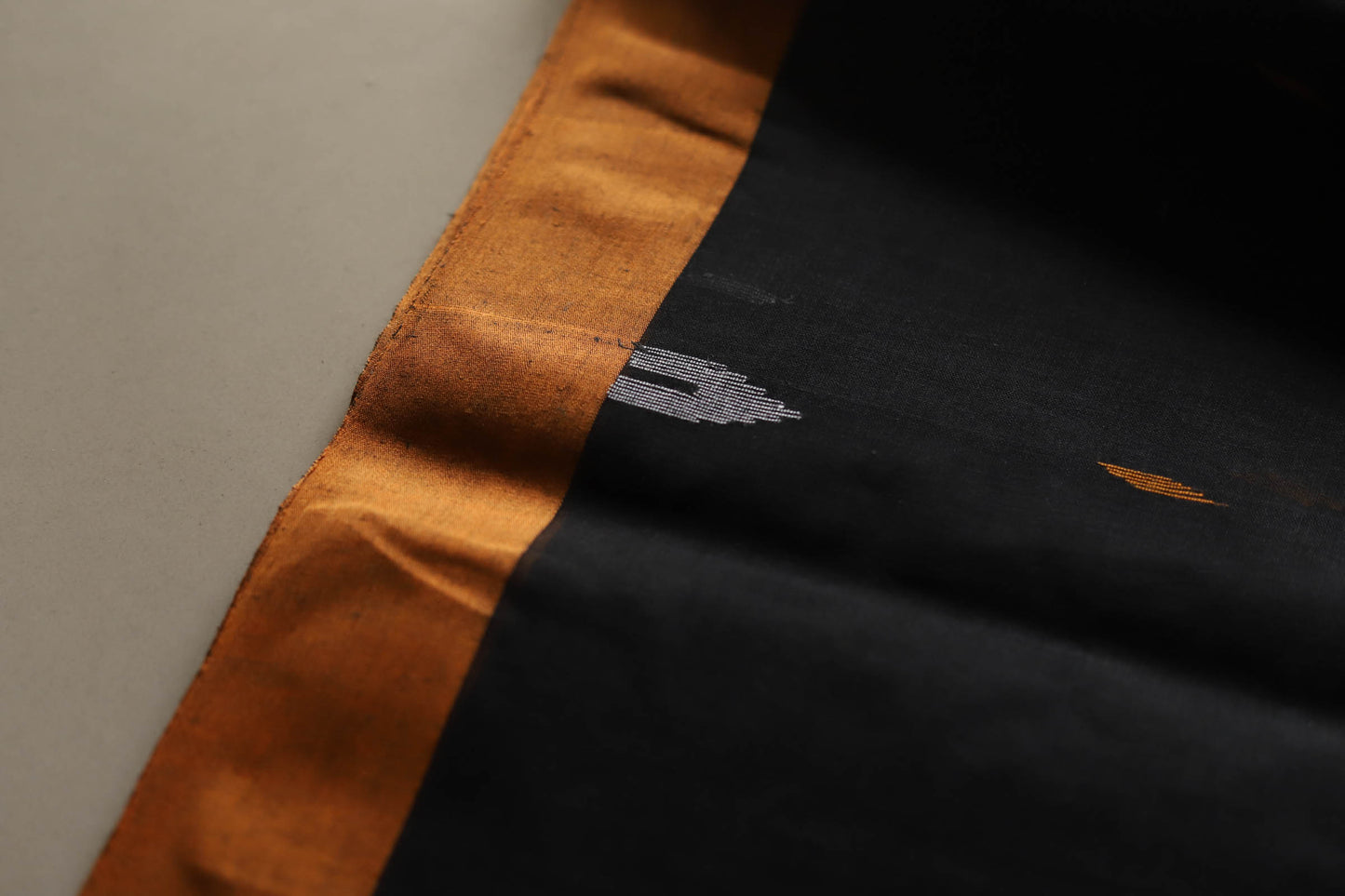Handwoven Bengal Tant Saree (Tangail Saree) in Jamdani Weave