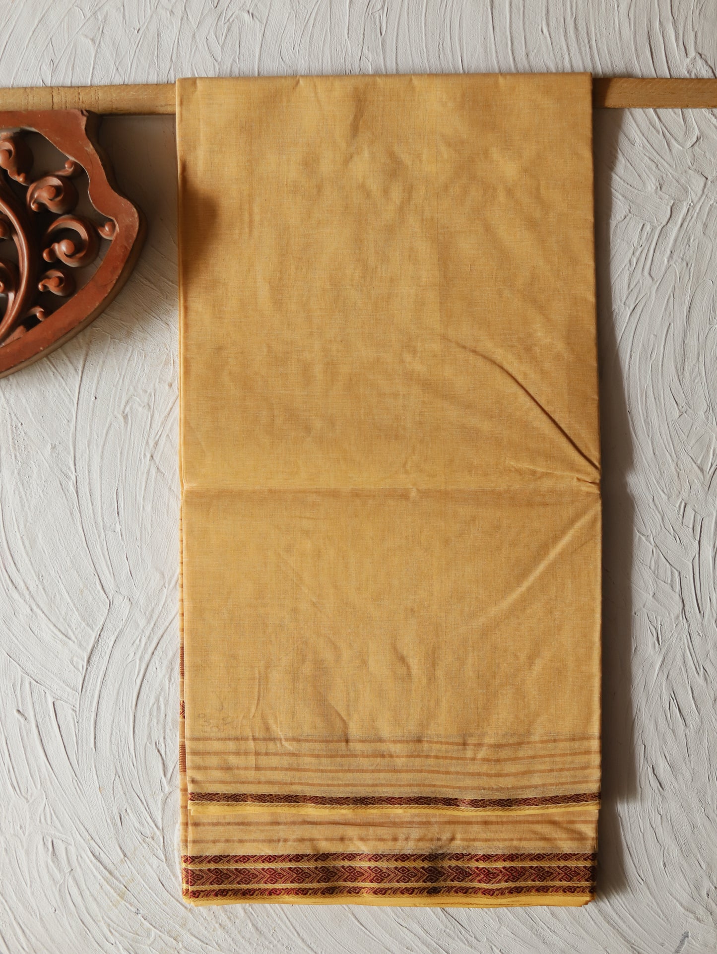 Bengal Handwoven Tangail Dhoti (Dhuti)