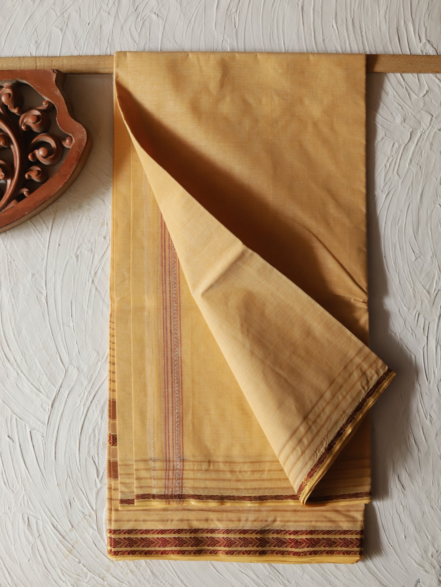 Bengal Handwoven Tangail Dhoti (Dhuti)