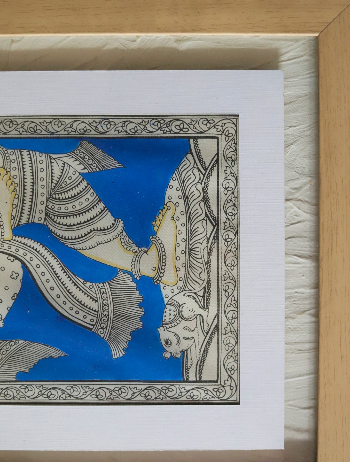 Patachitra Ganesh Painting Wallart Hanging