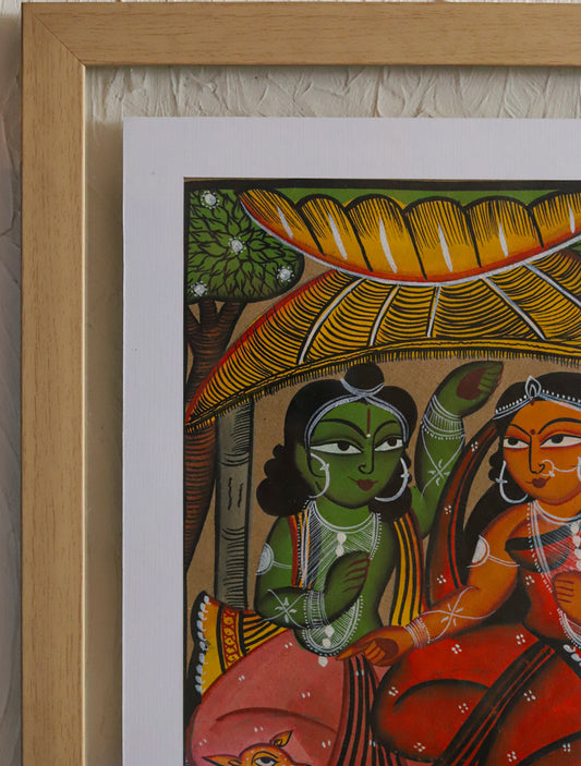 Radha Krishna Pattachitra