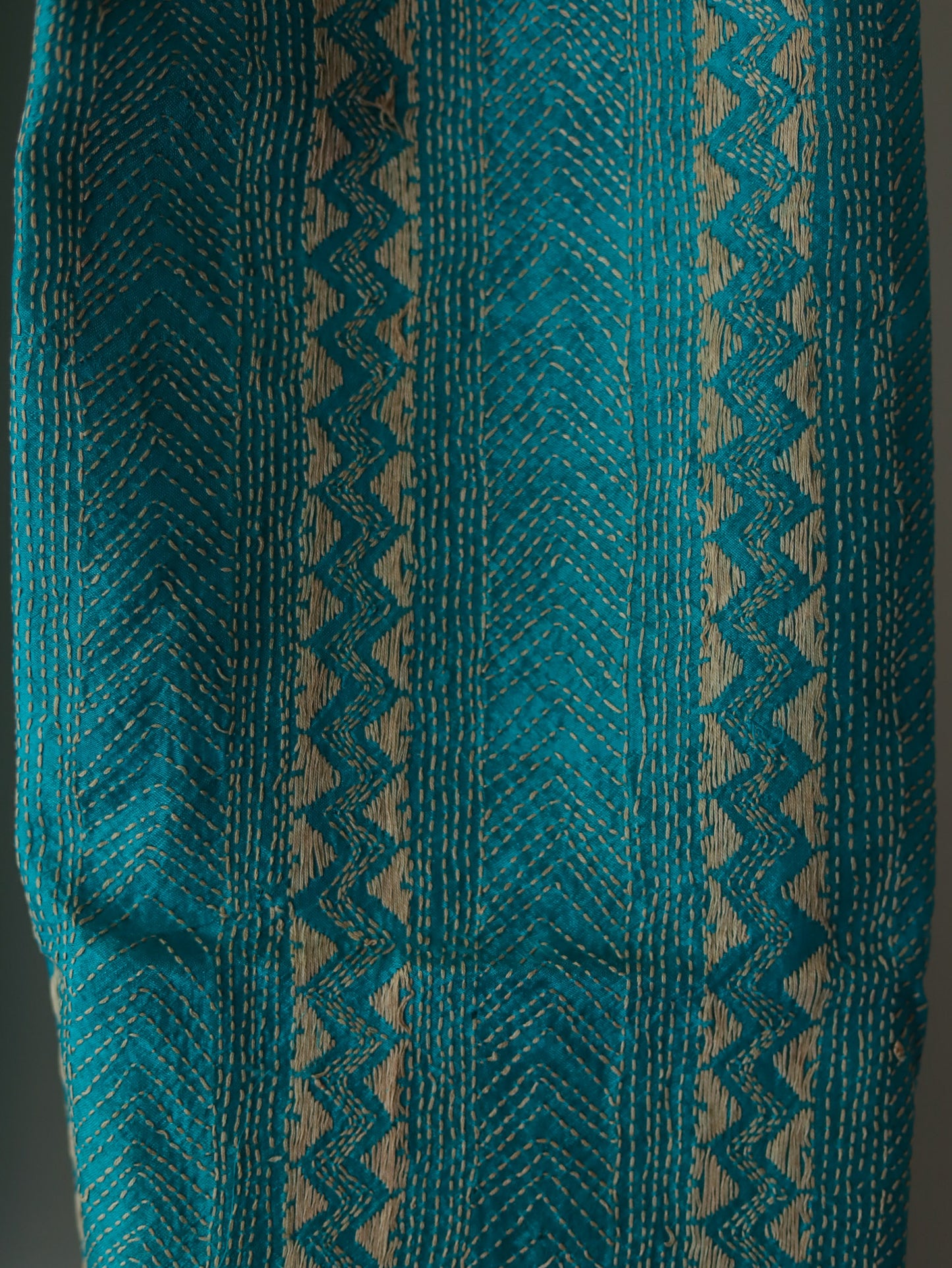 Bengal Hand Embroidery Kantha Stitch Dupatta