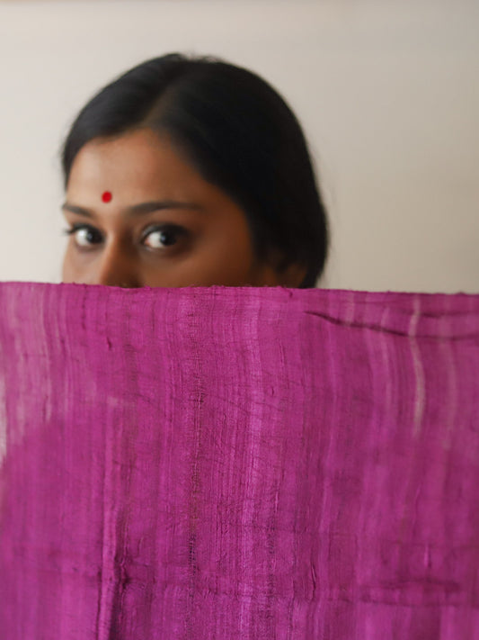 Handwoven Bengal Silk Scarf