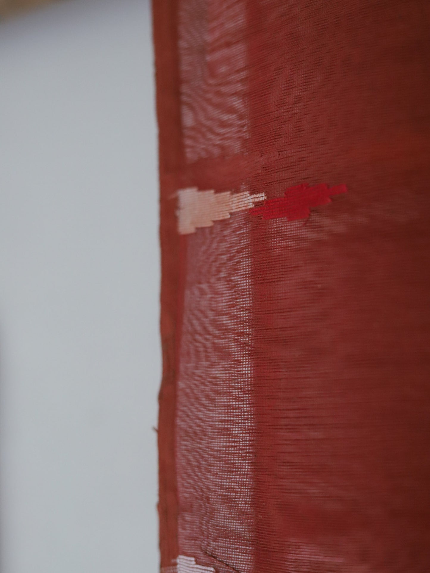 Handwoven Bangla Cotton Dupatta in Jamdani Weave