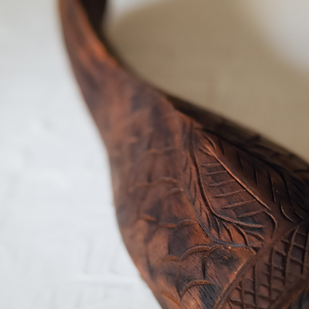 Fish Head Wood Carving