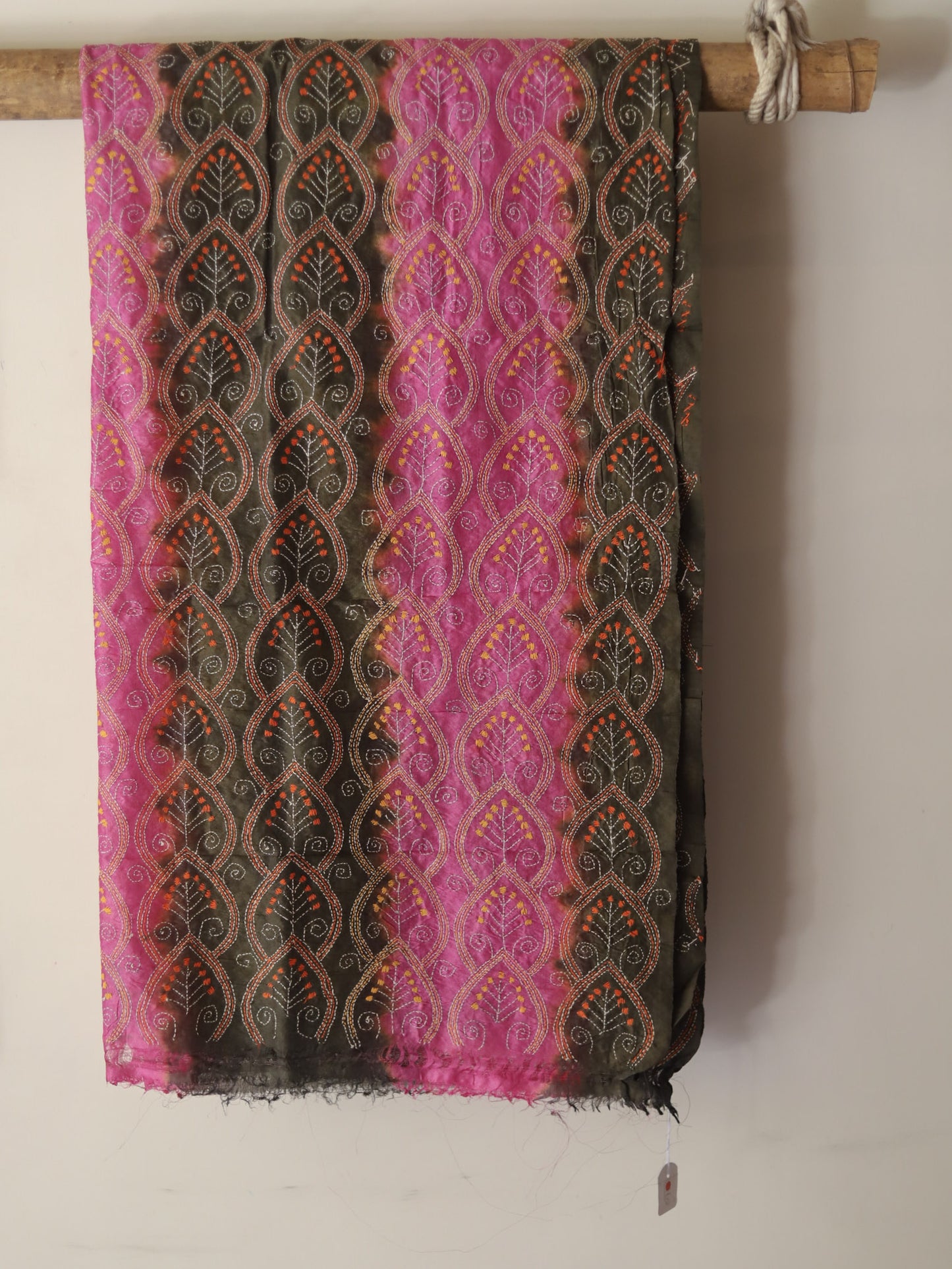 Bengal Hand Embroidery Kantha Stitch Dupatta