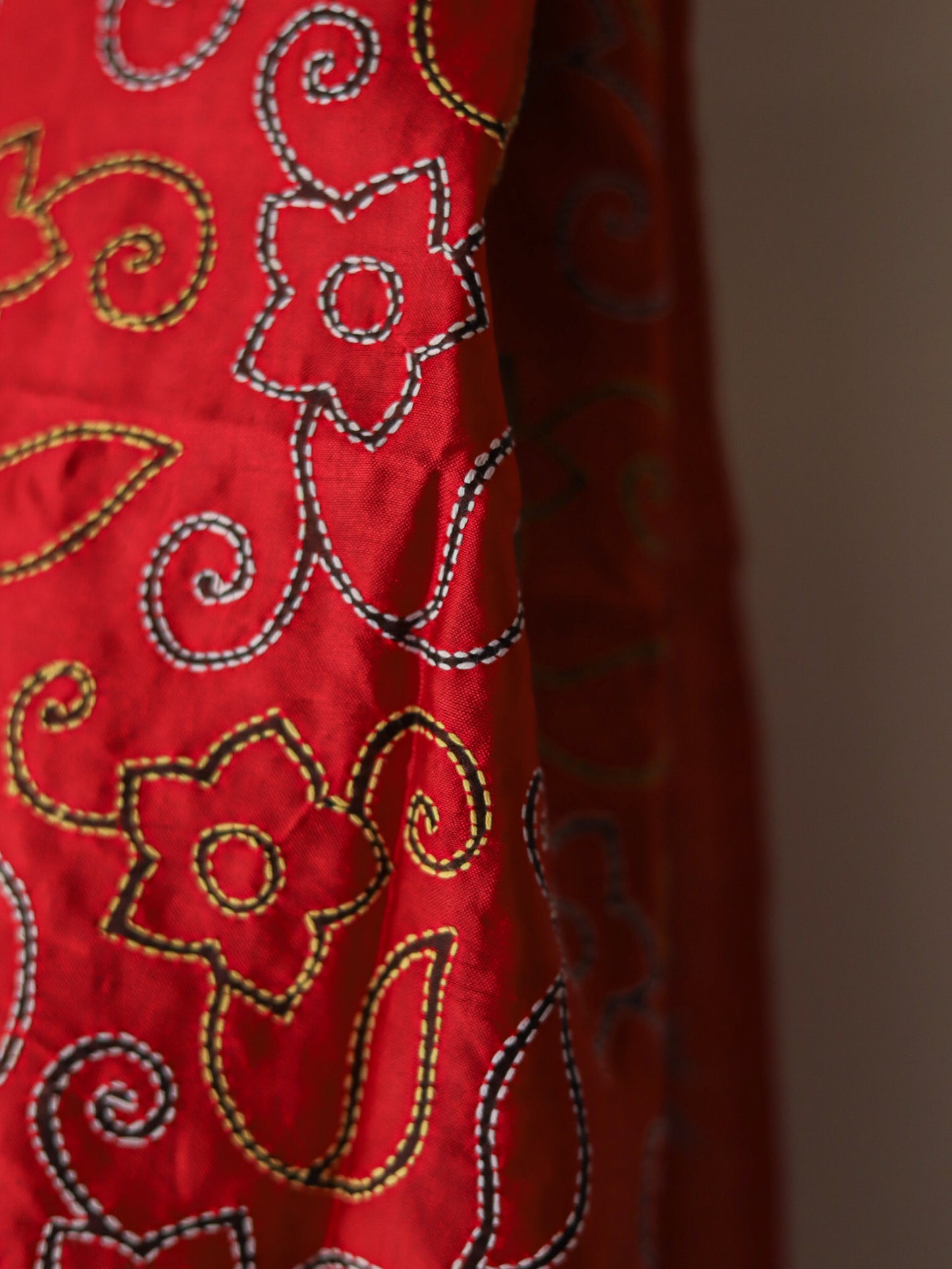 Bengal Hand Embroidery Kantha Stitch Dupatta