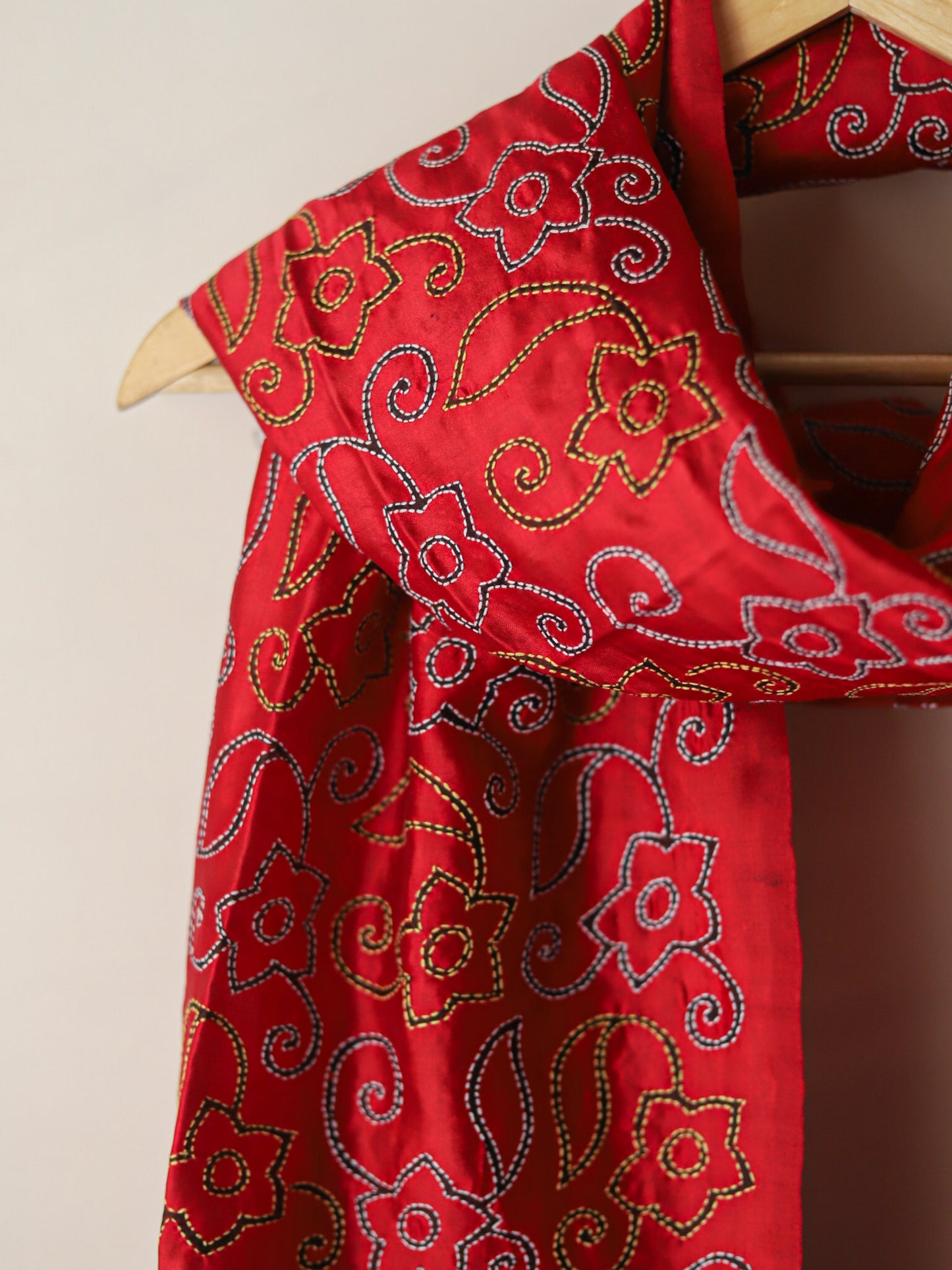 Bengal Hand Embroidery Kantha Stitch Dupatta