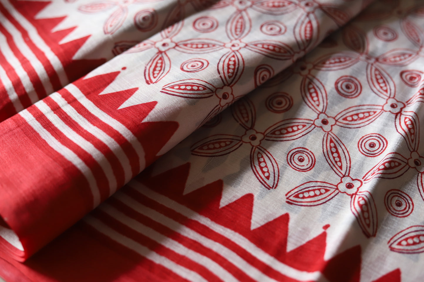 Handwoven Bengal Silk Saree